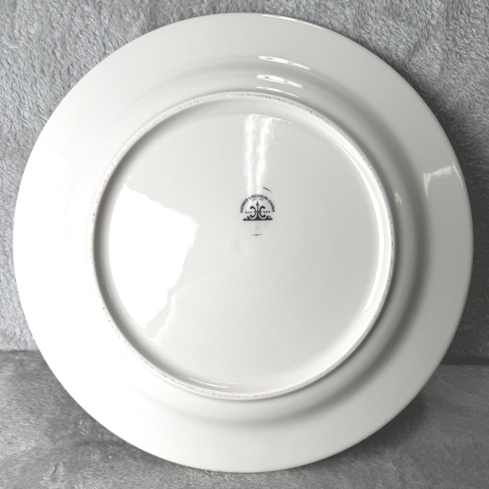Homer Laughlin Sunburst Salerno Dinner Plate Platter Yellow Geometric USA - Picture 3 of 8